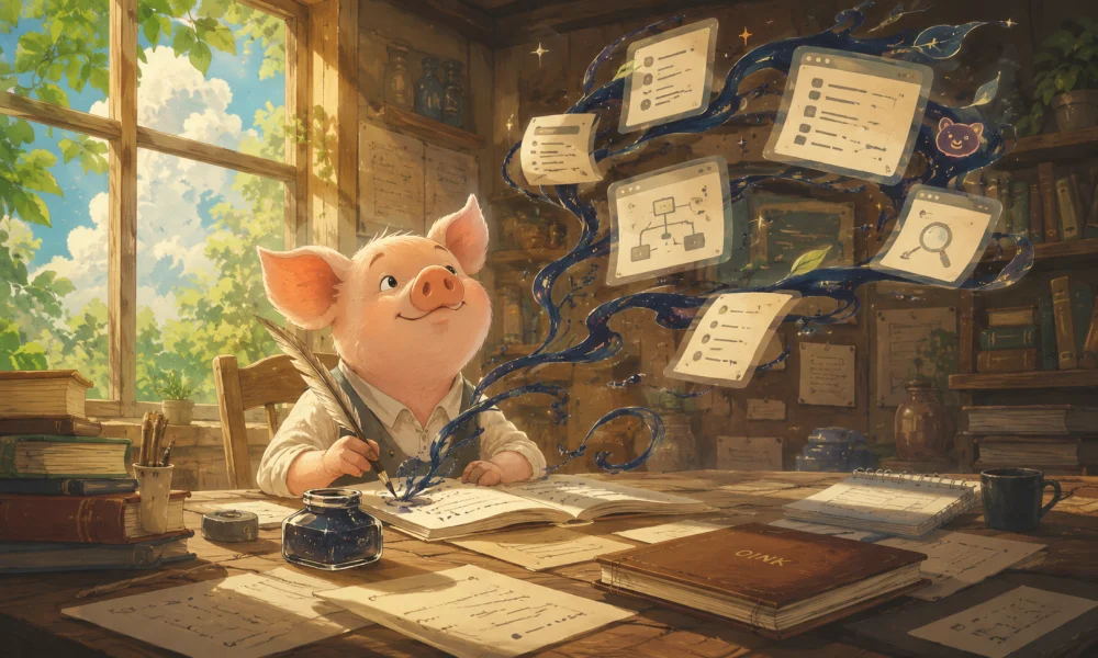 OINK：文档框架这件事，折腾了六年，终于靠 Codex 毕业了