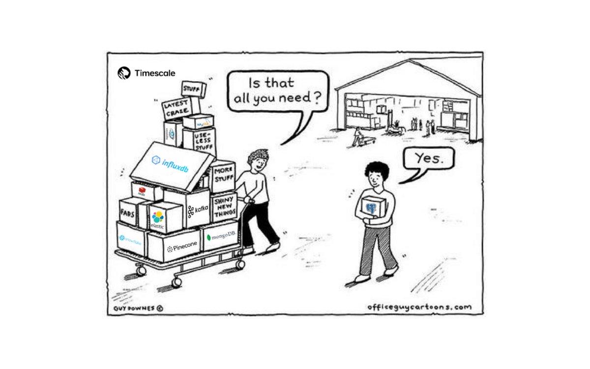 技术极简主义：一切皆用Postgres