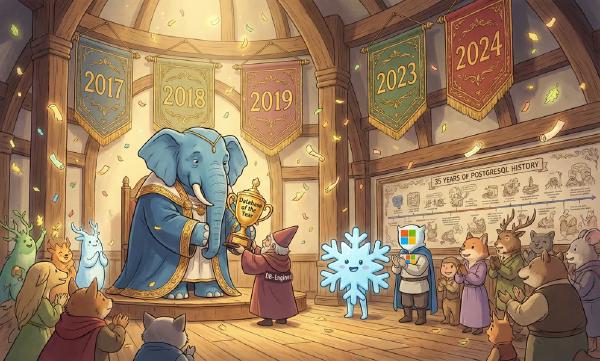 PostgreSQL荣获2024年度数据库之王！（第五次）