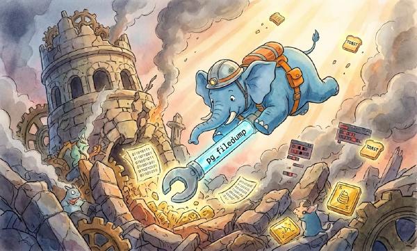 如何用 pg_filedump 抢救数据？