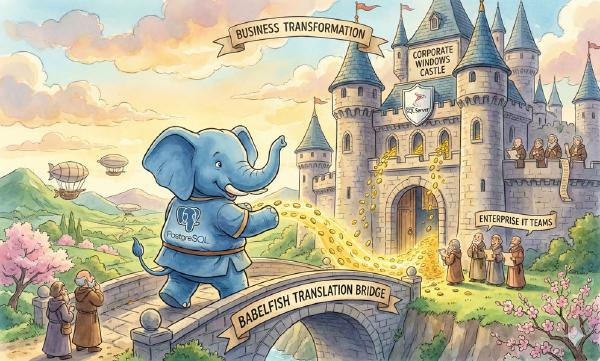 PostgreSQL可以替代微软SQL Server吗？