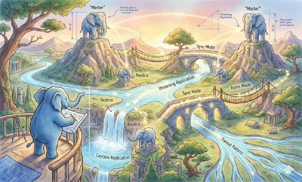 PostgreSQL 常见复制拓扑方案