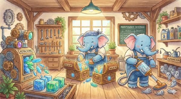 PostgreSQL例行维护